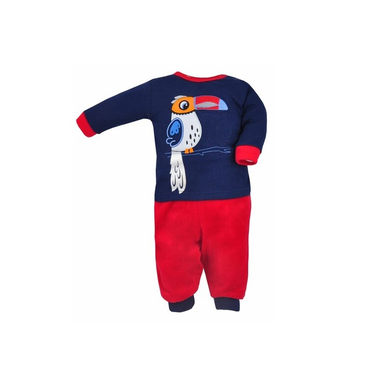 Compleu 2 piese bluza si pantaloni pentru baieti Koala Bali 3043-B, Bleumarin