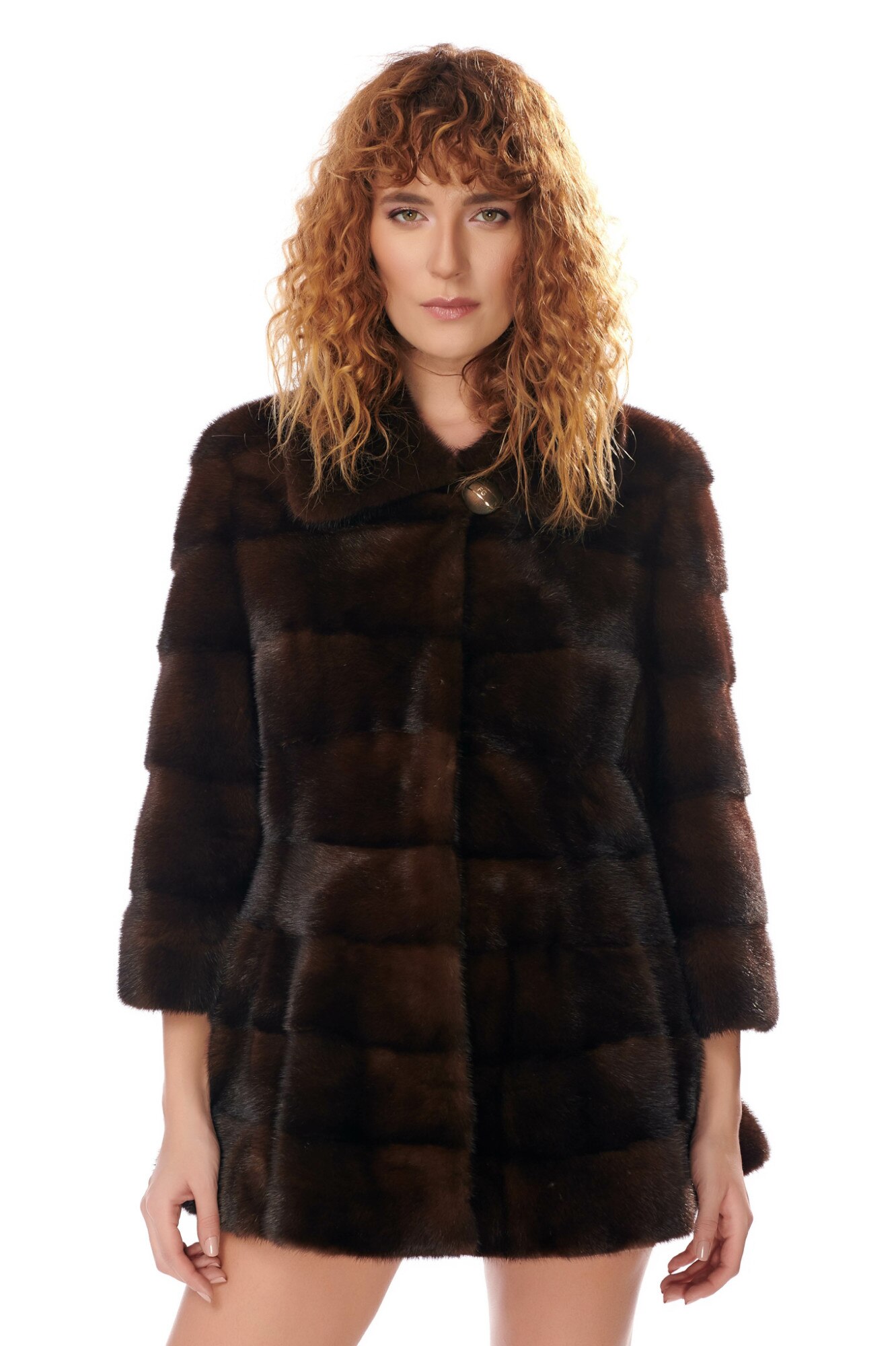 Haina din blana, Mahogany Brown, CuAnna, M