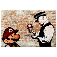 tablou artgeist banksy briefing de politie 120 cm x 80 cm imagen 9_0_
0