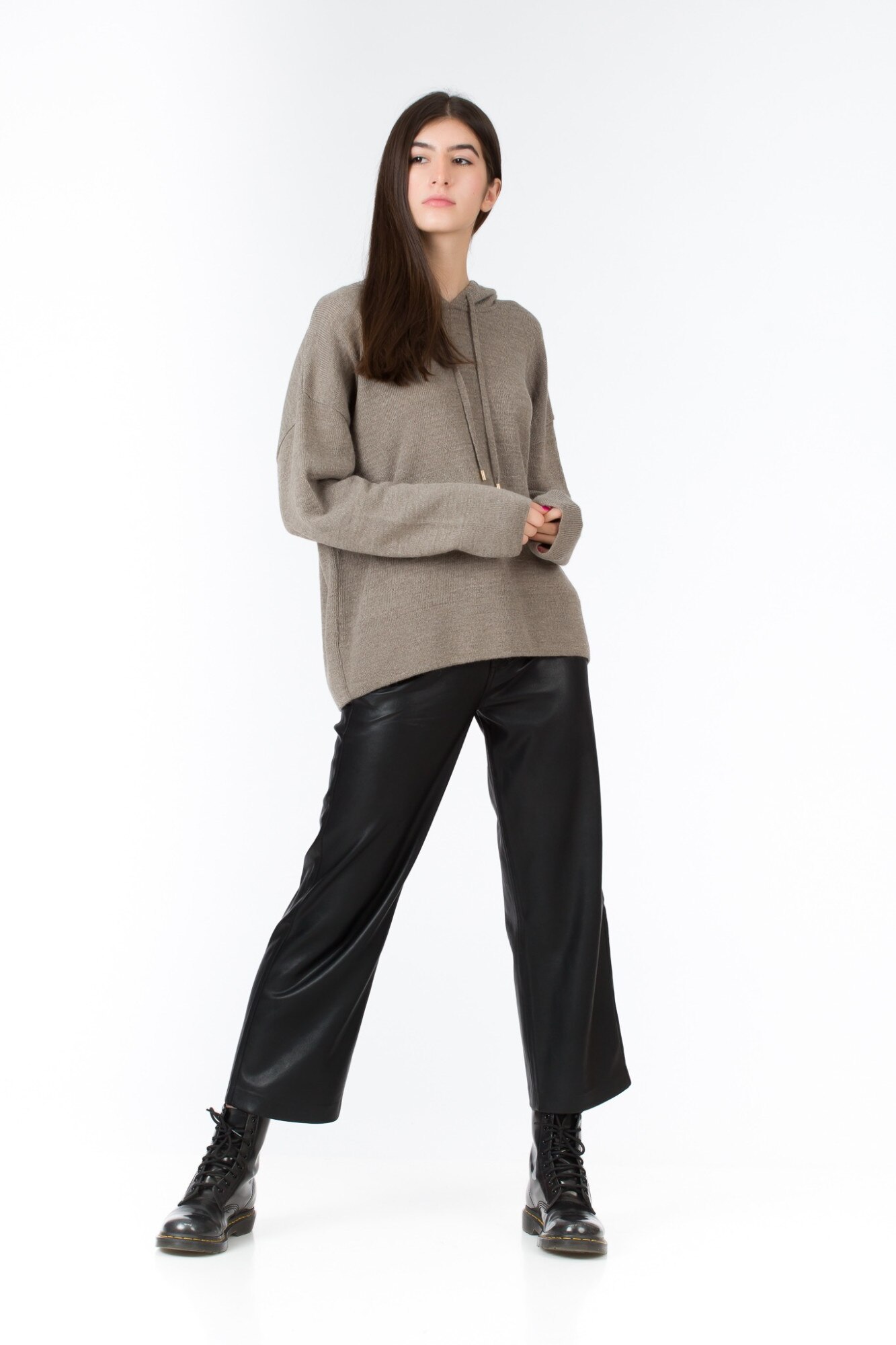 Hanorac BE YOU asimtric, Bej