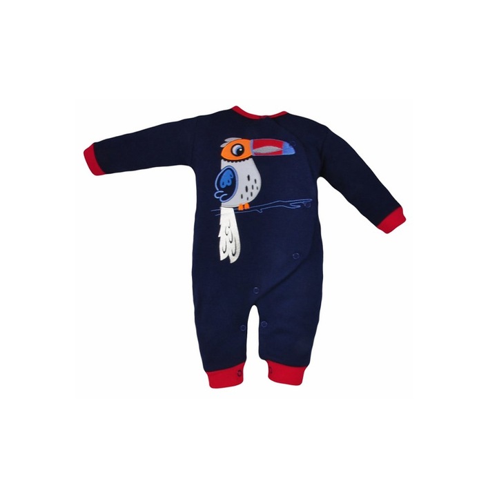 Salopeta cu maneca lunga pentru baieti Koala Bali 3049-B-68-cm, Bleumarin 68 CM