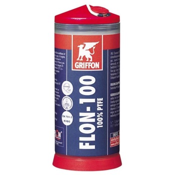 Fir Telfon Griffon Flon 100, 175m, Alb, Certificat GASTEC Fir Telfon Griffon Flon 100, 175m, Alb, Certificat GASTEC