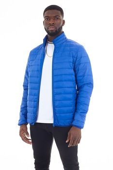 BRAVE SOUL, Geaca pliabila cu model matlasat Hike, Albastru royal BRAVE SOUL, Geaca pliabila cu model matlasat Hike, Albastru royal