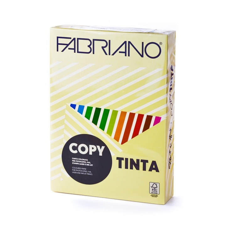 Hartie Fabriano, Copy Tinta, A4, 80 g/m2, 500 coli