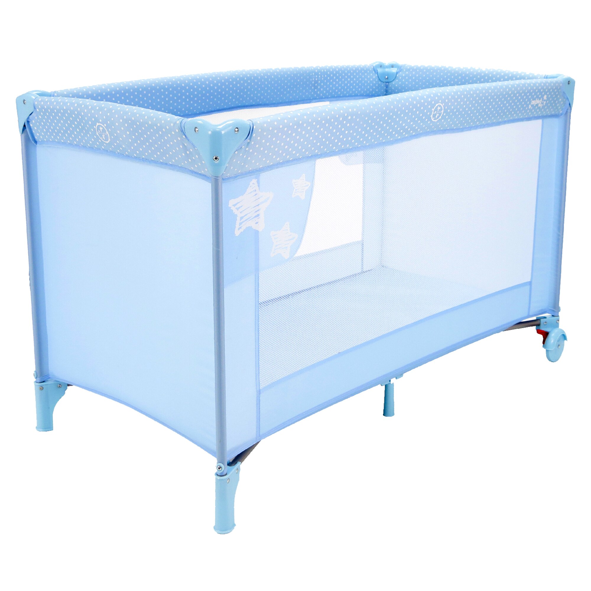 Patut pliant Asalvo Baleares Stars Blue, Albastru