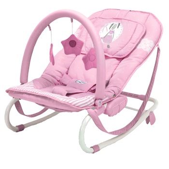Balansoar bebelusi Asalvo Relax Bunny Pink, Roz Balansoar bebelusi Asalvo Relax Bunny Pink, Roz