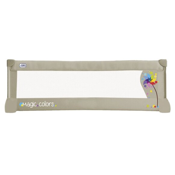 Bariera de protectie pat copii Asalvo Windmill, 150 x 43.5 cm, Verde