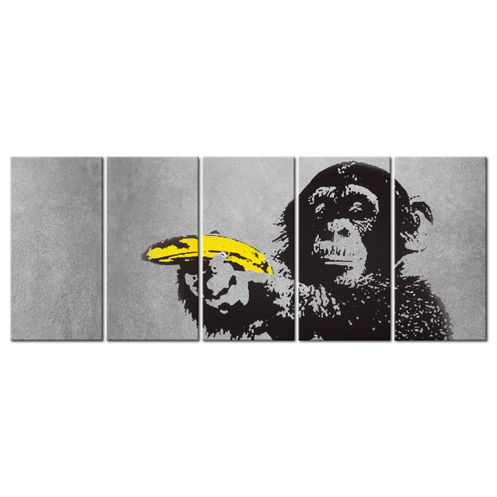 Tablou Artgeist, Oprire pentru ca Lastarii Banana Harta, 225 cm x 90 cm