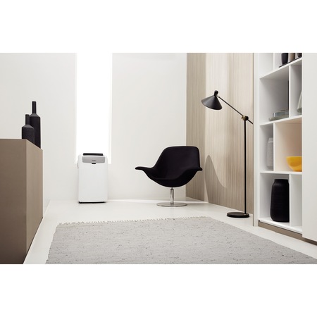 Aparat de aer conditionat portabil Whirlpool PACW9COL, 9000 BTU, Clasa A, Filtru lavabil HEPA, Functie JET, Autocuratare, Autorestart, Afisare temperatura, Autodiagnoza