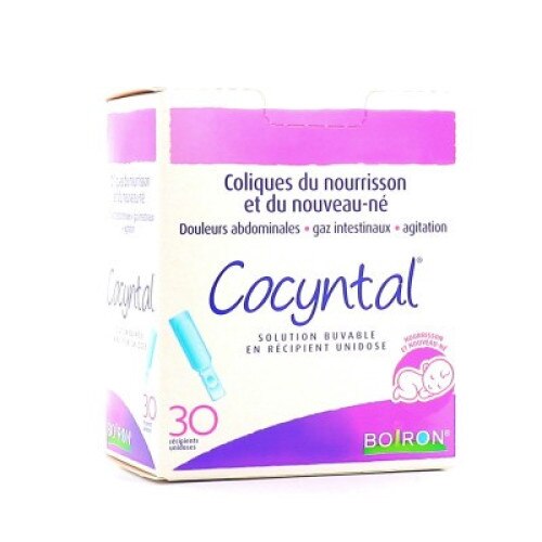 Tratament homeopat, Cocyntal, impotriva durerilor atribuite colicilor bebelusilor, 30 unidoze