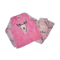 pijamale tip cocolino model cu ren culoare roz 12 ani imagen 29_0_
0