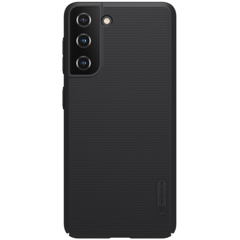 Husa protectie spate din plastic texturat negru, pentru Samsung Galaxy S21(5G)- Nillkin Frosted Shield