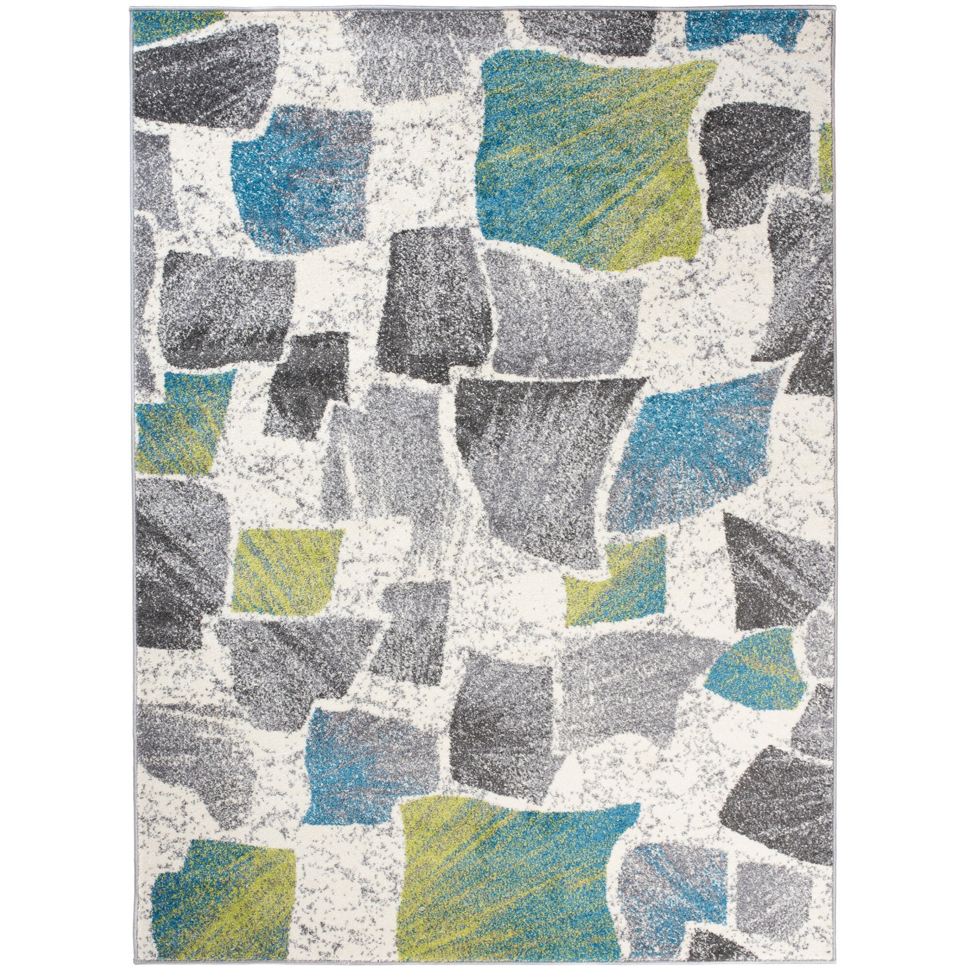 Covor Jawa Modern Abstract Chemex E316C O2X alb 160x220