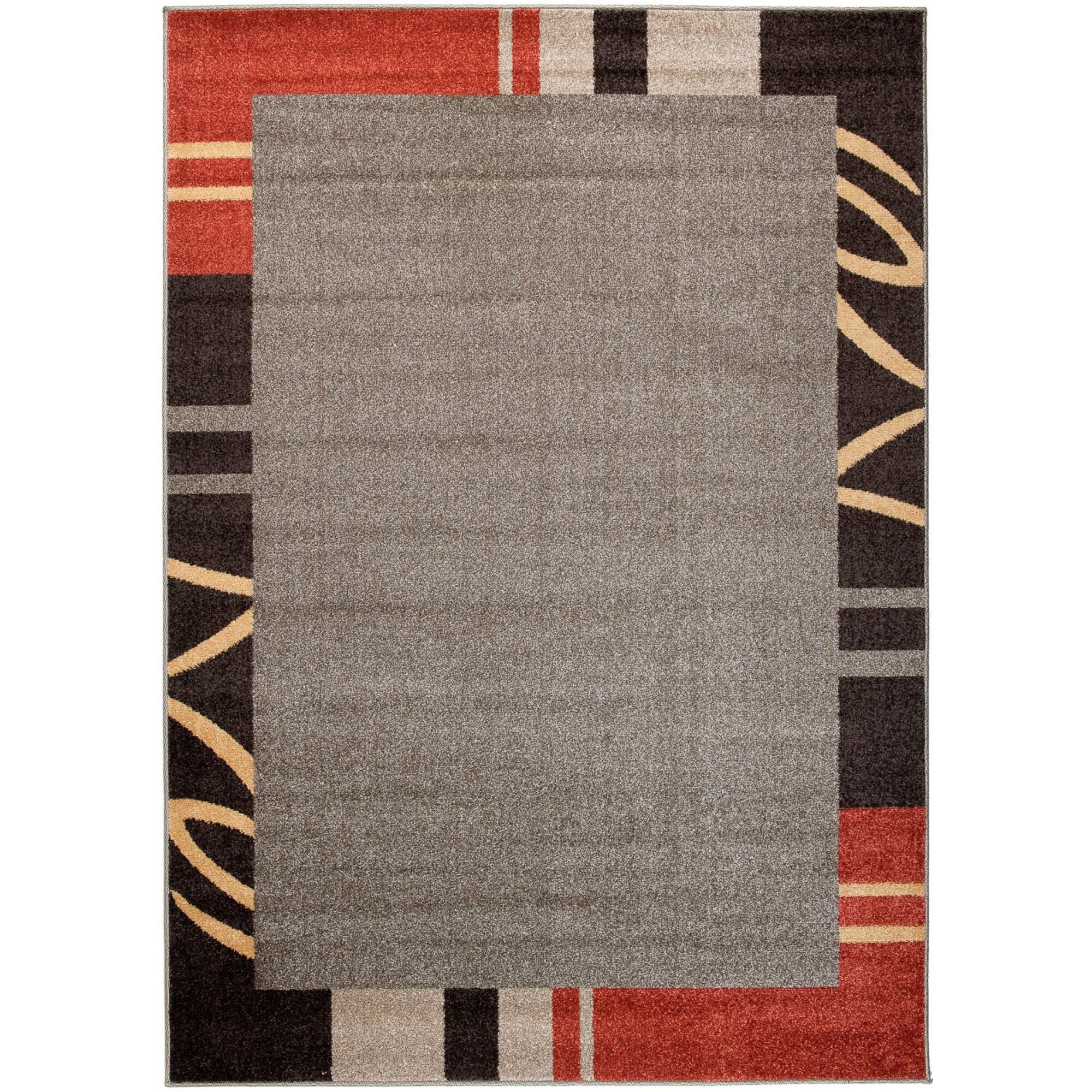 Covor Jawa Modern Abstract Chemex H104B BQZ gri 80x150