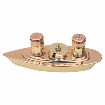 Suport sare-piper ,alama si arama, model marin, L 20cm Suport sare-piper ,alama si arama, model marin, L 20cm