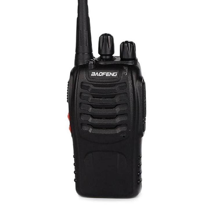 BAOFENG BF-888S hordozható rádióállomás, normál frekvenciájú, Walkie Talkie