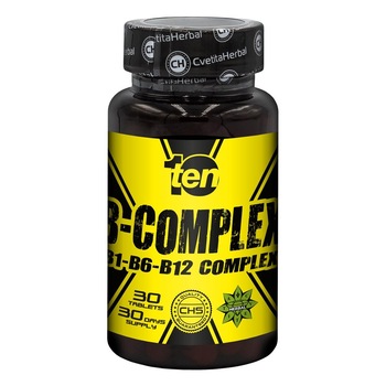 Supliment alimentar Cvetita Herbal B Complex, 30 comprimate Supliment alimentar Cvetita Herbal B Complex, 30 comprimate