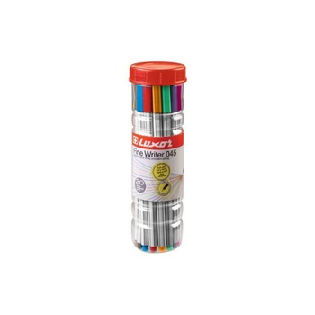 Set 20 culori fineliner Luxor Fine Writer 0.45 mm Set 20 culori fineliner Luxor Fine Writer 0.45 mm