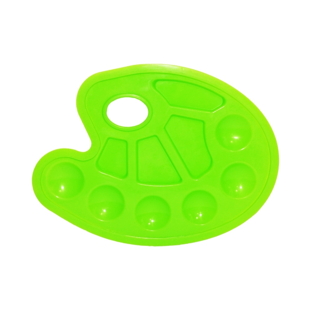 Paleta pentru pictura NEBO Artist , Dimensiuni 23 x 17 x 1 cm , Verde , Robentoys