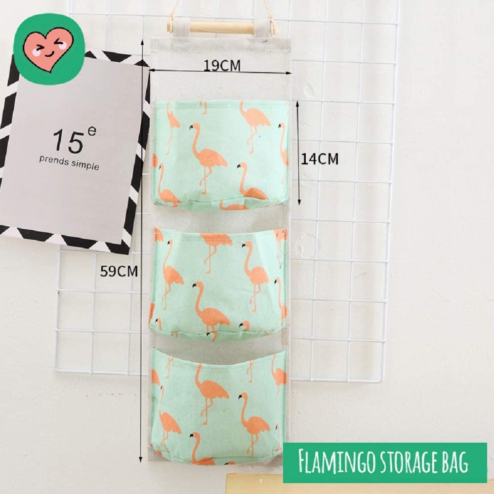 2 Packs Hanging Bag Storage Hang Bag WallMounted Storage Bags Door