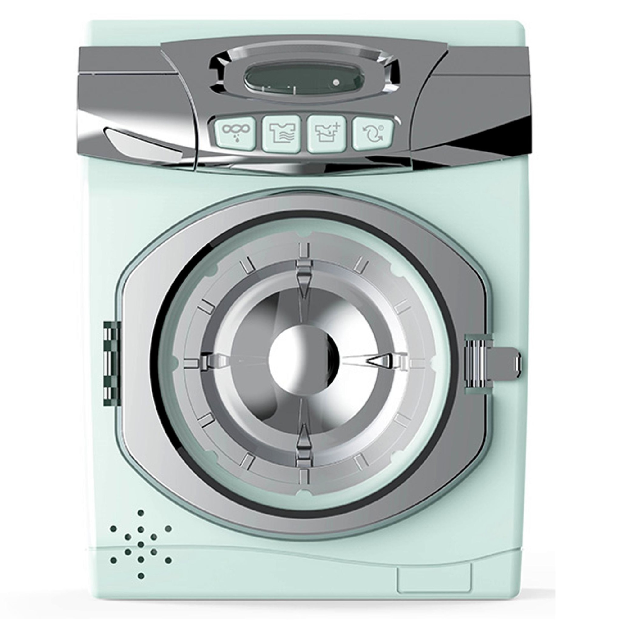 Masina de spalat de jucarie, pentru copii, Turcoaz, 3+, sunete si lumini