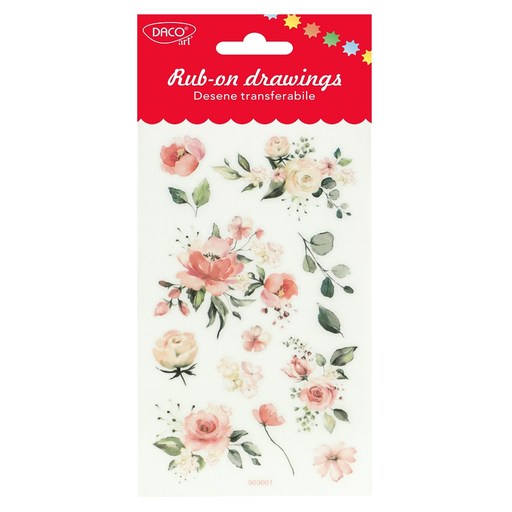 Abtibild, DACO, Roze Desene transferabile, AB106