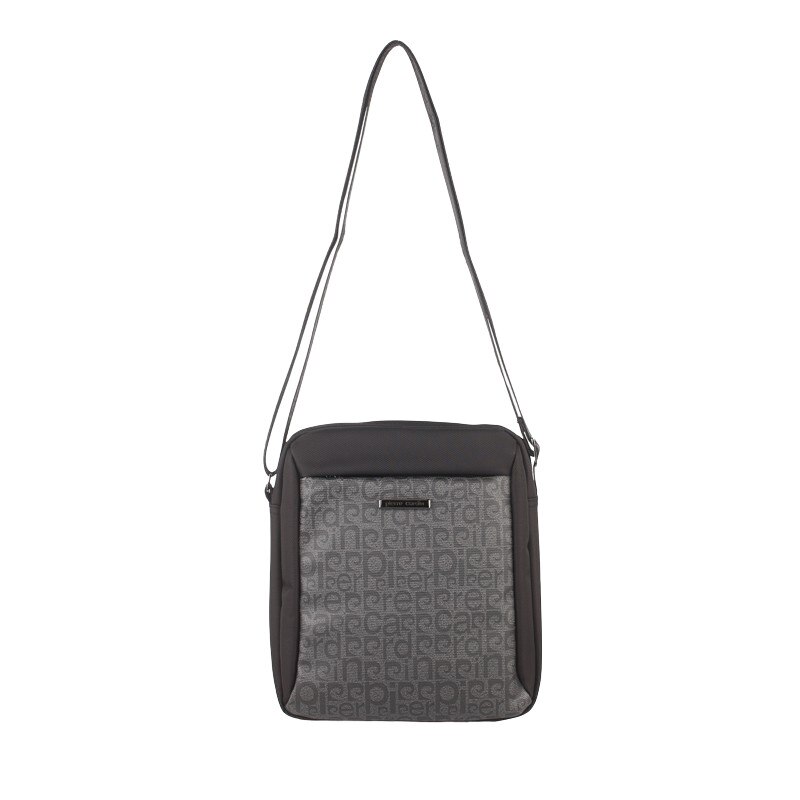 Borseta din textil Pierre Cardin, PCL3277M, Negru/Gri