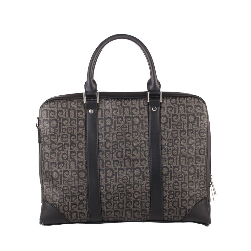 Geanta messenger din textil Pierre Cardin, PCL7105N, Maro