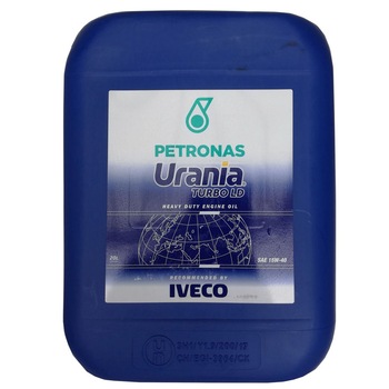 Ulei motor Urania Turbo LD original Iveco, 15W40, 20L Ulei motor Urania Turbo LD original Iveco, 15W40, 20L