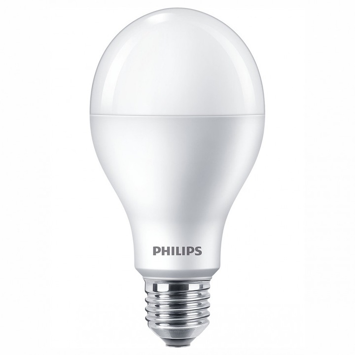 LED лампа Philips, 8W, A60, E27, 806lm, 2700K, 15000h, Матирана
