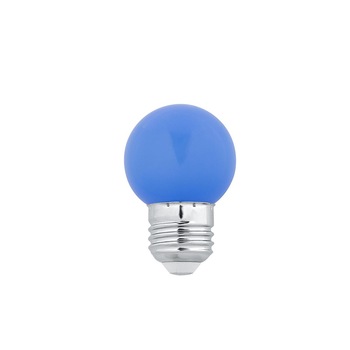 Bec LED Ecoplanet glob mic albastru G45, E27, 1W (10W), 80 LM, A+, Mat Bec LED Ecoplanet glob mic albastru G45, E27, 1W (10W), 80 LM, A+, Mat