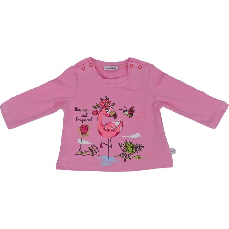 Bluza bebe FLAMINGO, roz
