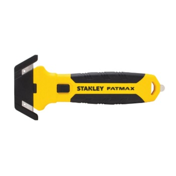 Cutter dublu Stanley FATMAX din plastic pentru carton, galben cu negru Cutter dublu Stanley FATMAX din plastic pentru carton, galben cu negru