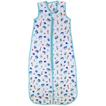Sac de dormit Bamboo Nautical 18-36 luni 0.2 Tog Sac de dormit Bamboo Nautical 18-36 luni 0.2 Tog