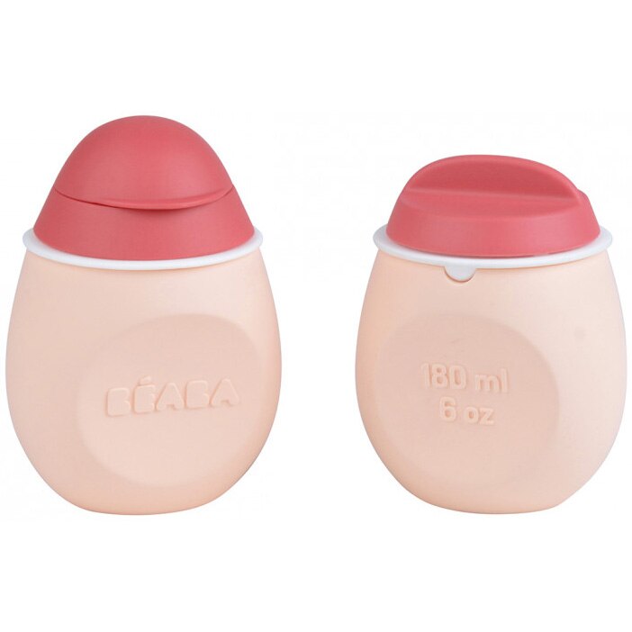 Set Beaba BabySqueez 2 in 1 si recipient Squeez, Roz