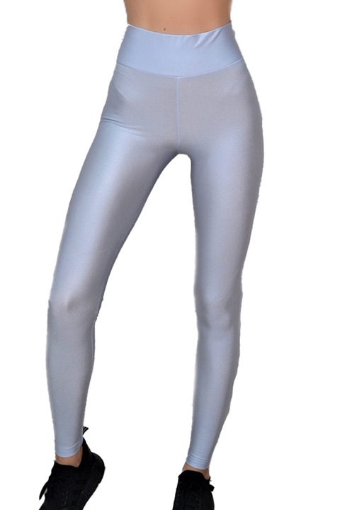 Клин Taylor Lycra, метален вид, FashionForYou, Сребрист