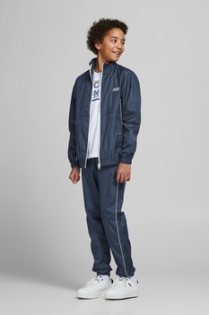 Jack&Jones, Pantaloni sport conici, Bleumarin inchis, 128 CM Jack&Jones, Pantaloni sport conici, Bleumarin inchis, 128 CM