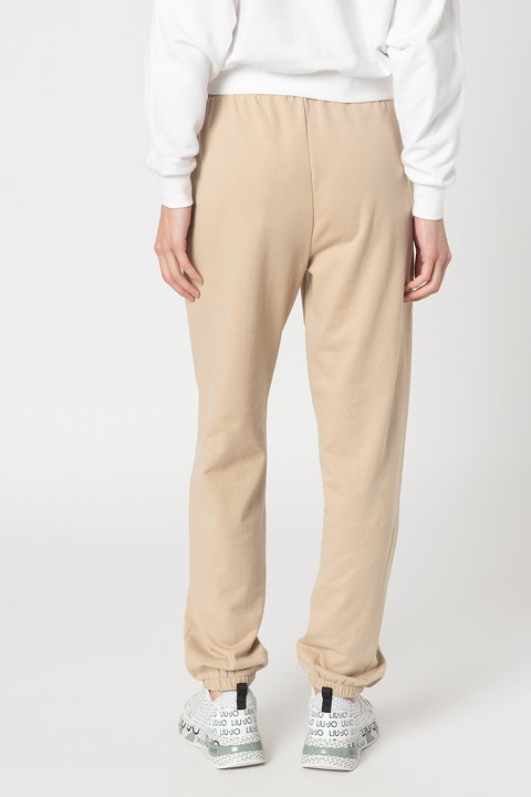 Vero Moda, Спортен панталон Octavia с органичен памук, Бежов, XS