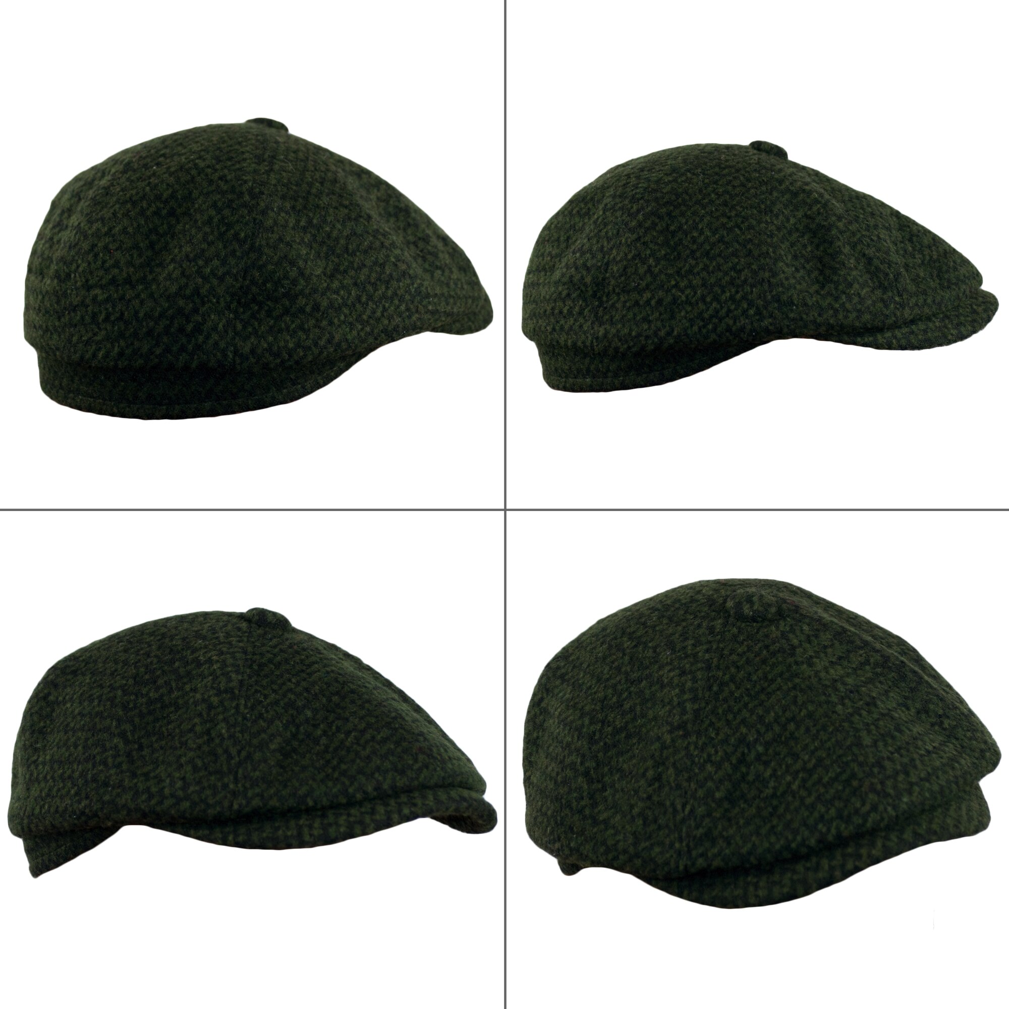 Sapca barbati, Dazoriginal, baker boy, lana, verde, 59-60 cm - eMAG.ro