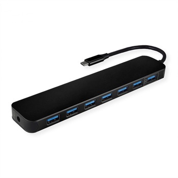 Hub Usb 3.2 Gen 1-C la 7 x Usb-A, Value 14.99.5040 Hub Usb 3.2 Gen 1-C la 7 x Usb-A, Value 14.99.5040