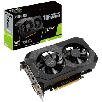 Placa video ASUS TUF Gaming GeForce® GTX 1650, 4GB GDDR6, 128-bit Placa video ASUS TUF Gaming GeForce® GTX 1650, 4GB GDDR6, 128-bit