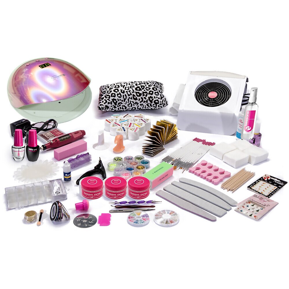 Kit unghii 442 piese Rainbow 60w Color Line