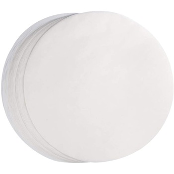 Set hartie de copt, 100 bucati, rotunda cu diametrul de 26 cm antiaderenta Set hartie de copt, 100 bucati, rotunda cu diametrul de 26 cm antiaderenta