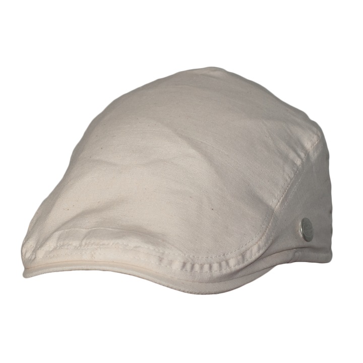 Мъжки каскет Dazoriginal Flatcap, Памук, 55-60cm, Бежов