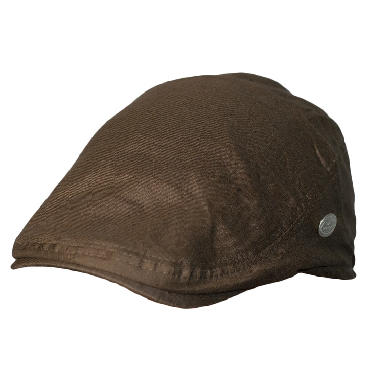 Мъжки каскет Dazoriginal Flatcap, Памук, 55-60cm, Кафяв