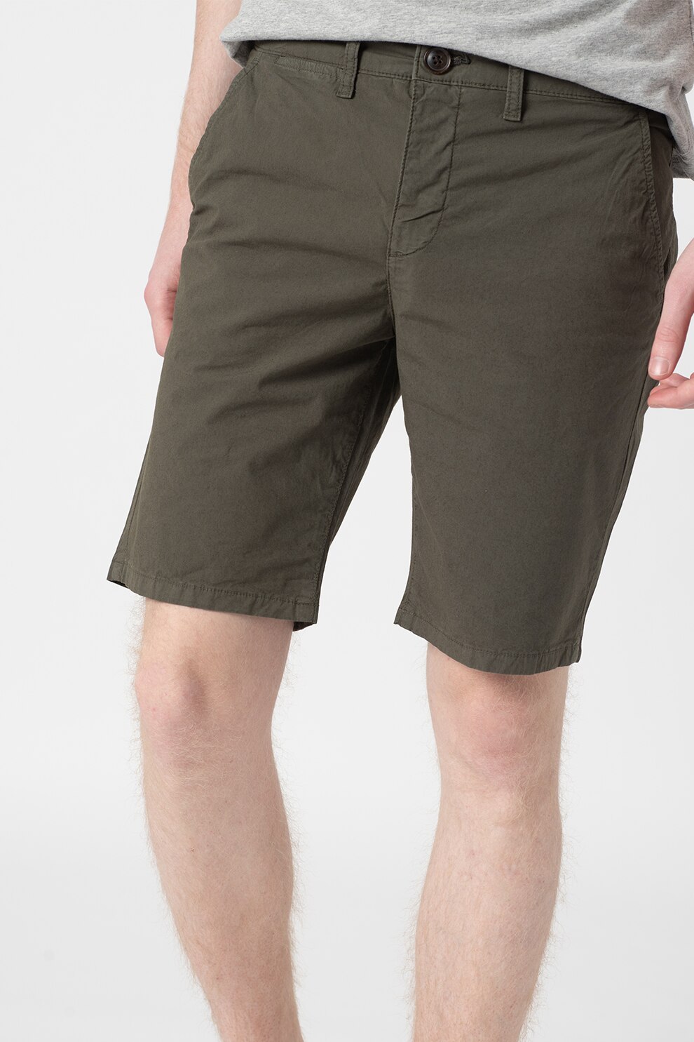 Lumberjack, Bermude chino Popeline, Verde sparanghel