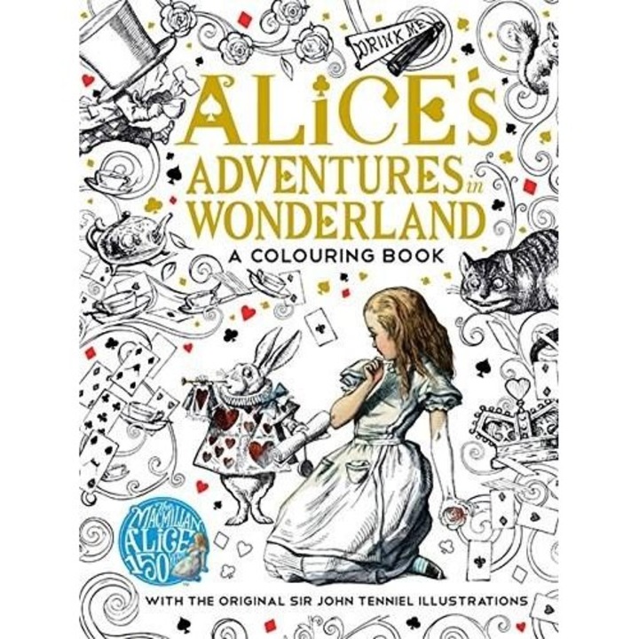 The Macmillan Alice Colouring Book - Lewis Carroll