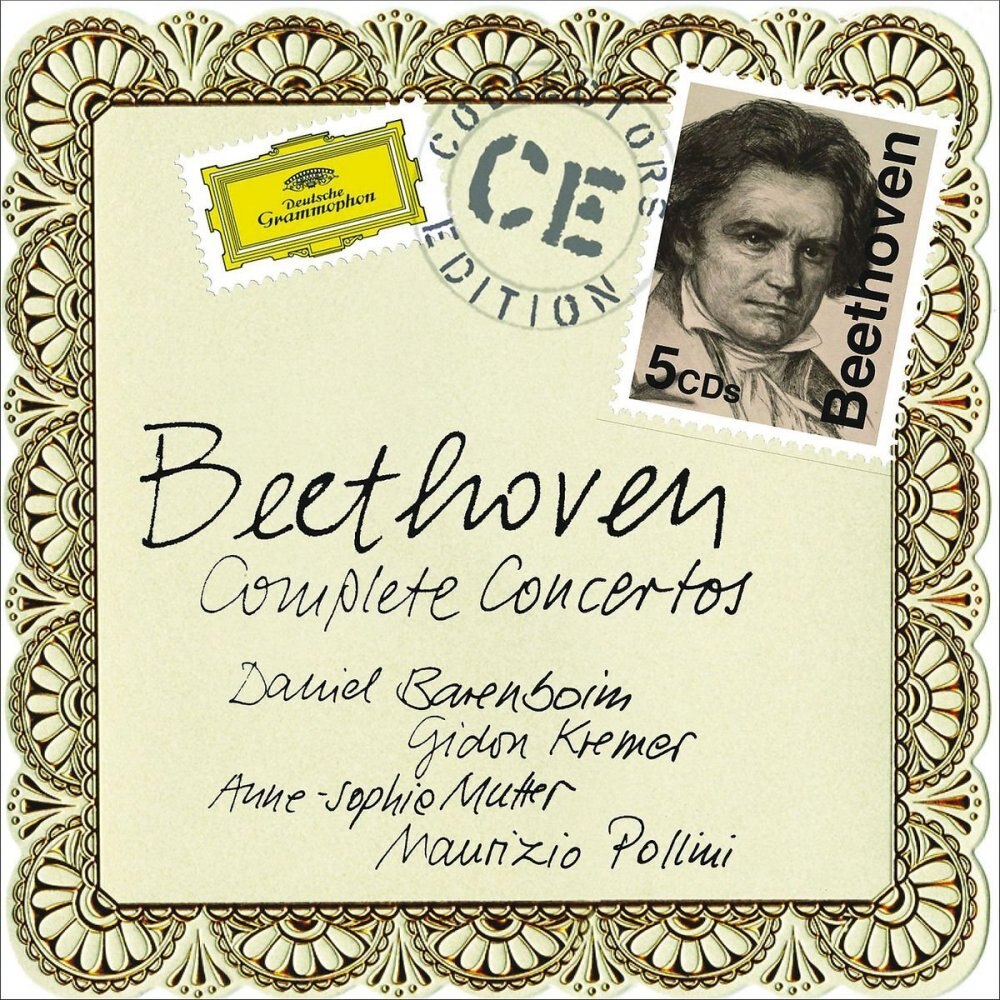 Daniel Barenboim/Gideon Kremer/Anne-Sophie Mutter/Maurizio Pollini - Beethoven:Complete Concertos (5CD)