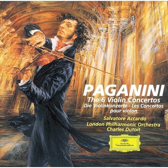 Salvatore Accardo, London Philharmonic Orchestra, Charles Dutoit - Paganini: The 6 Violin Concertos (CD)