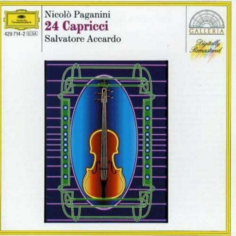 Salvatore Accardo - Paganini: 24 Capricci (CD)